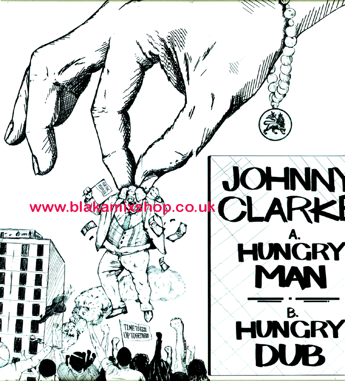 12" Hungry Man [4 Mixes] JOHNNY CLARKE